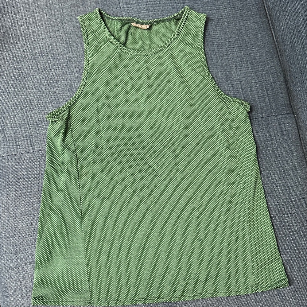 Green oiselle running tank